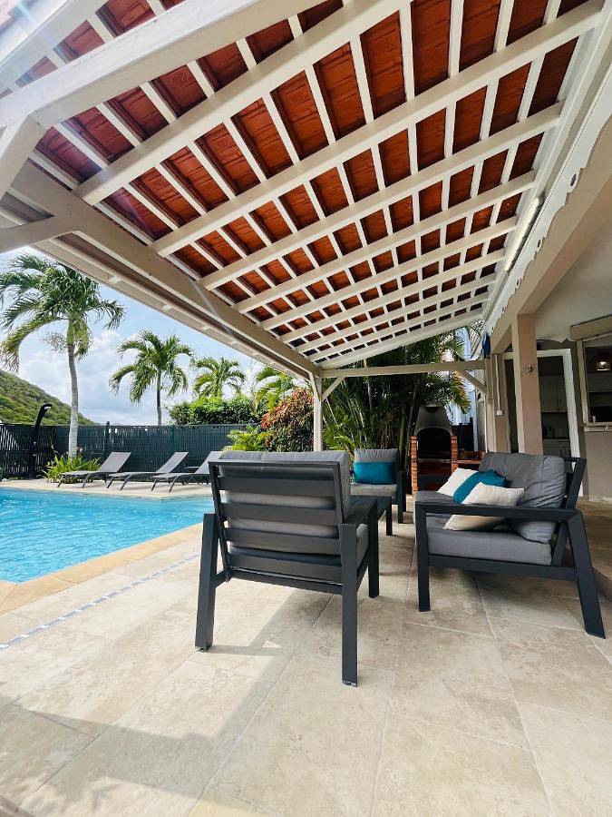 Villa pour 9 personnes, avec piscine ainsi que vue et jardin à Sainte-Anne (Martinique) - 3