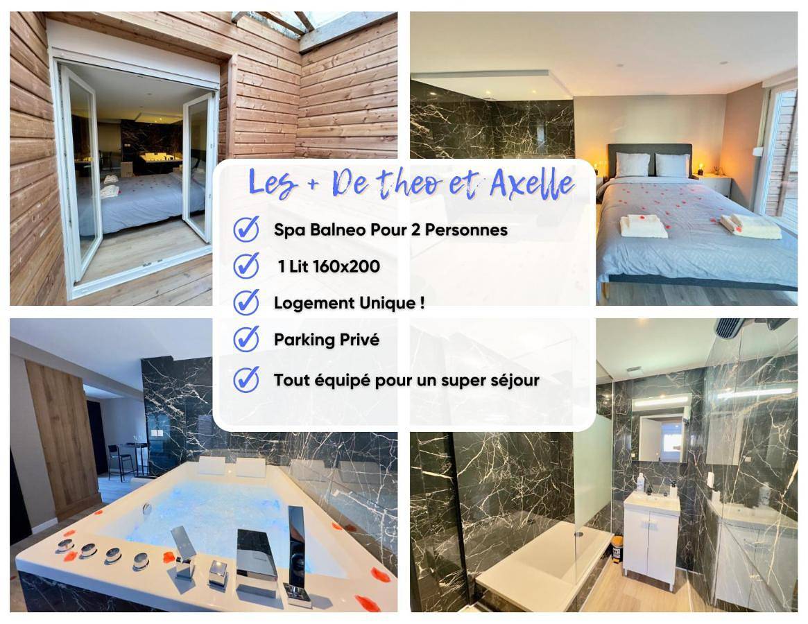 Appartement entier, Suite Romantique - Balneo Privé - Parking in Cuincy, Département Nord