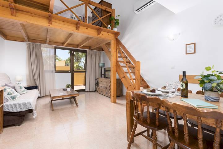 Loft per 4 persone, con Terrazza e Piscina in Fuerteventura