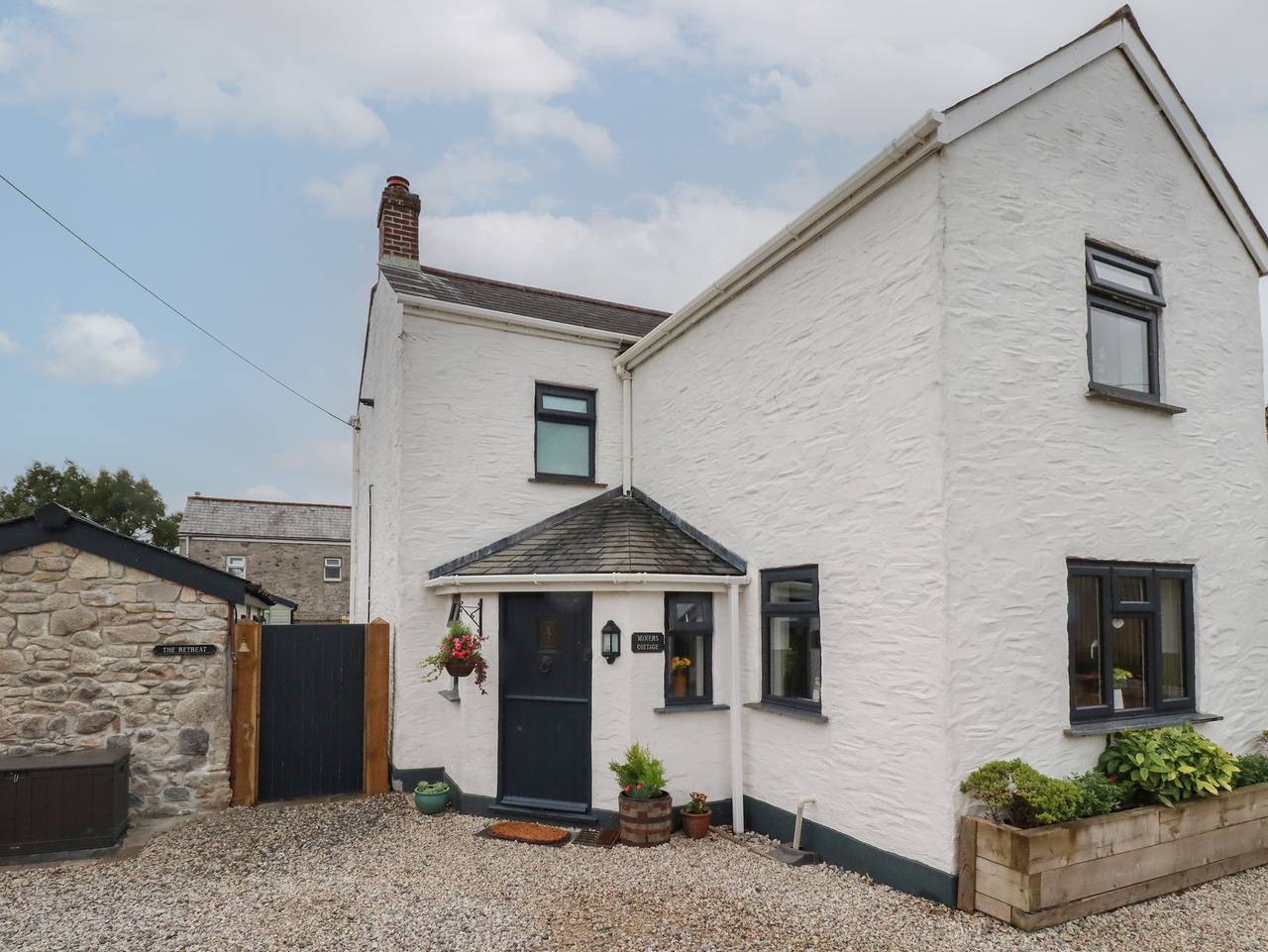 Miners cottage in St Austell, Cornwall