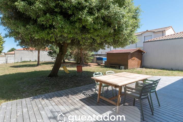 Maison de vacances pour 4 personnes, avec Terrasse et Jardin