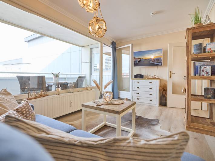 Ferienwohnung für 3 Personen, mit Balkon - 1