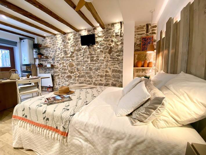 Estudio entero, Encantador estudio en el corazón de Bouzigues in Bouzigues, Costa mediterránea (Francia)