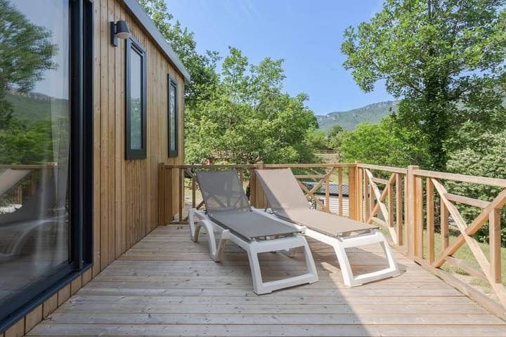 Caravane pour 6 personnes, avec balcon/terrasse et terrasse à Belvès - 2