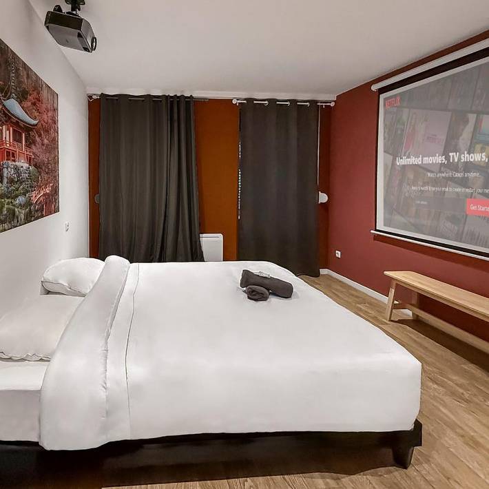 Appartement de vacances pour 2 personnes, avec jacuzzi