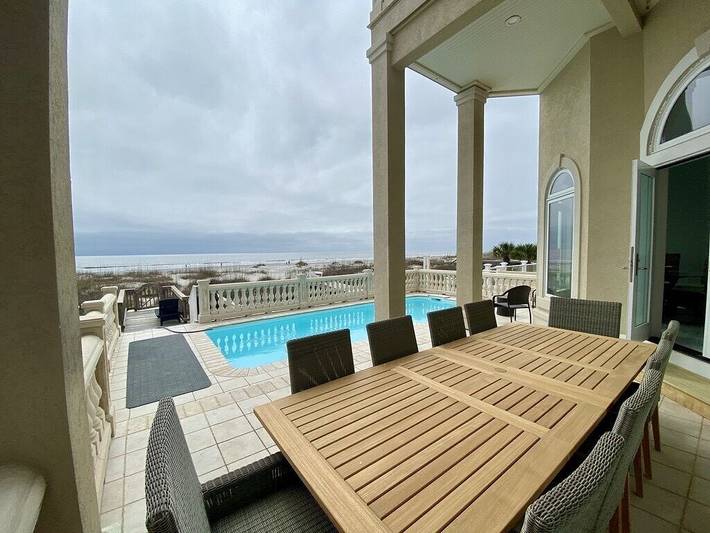 Vacation house for 16 people, with balcony in Hilton Head Island