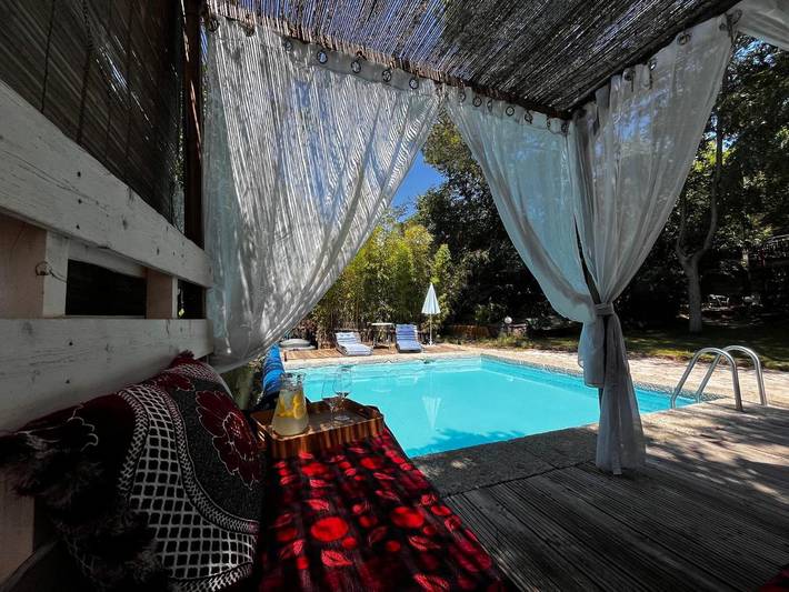 Casa de vacaciones para 4 personas, con jardín además de piscina y vistas - 1