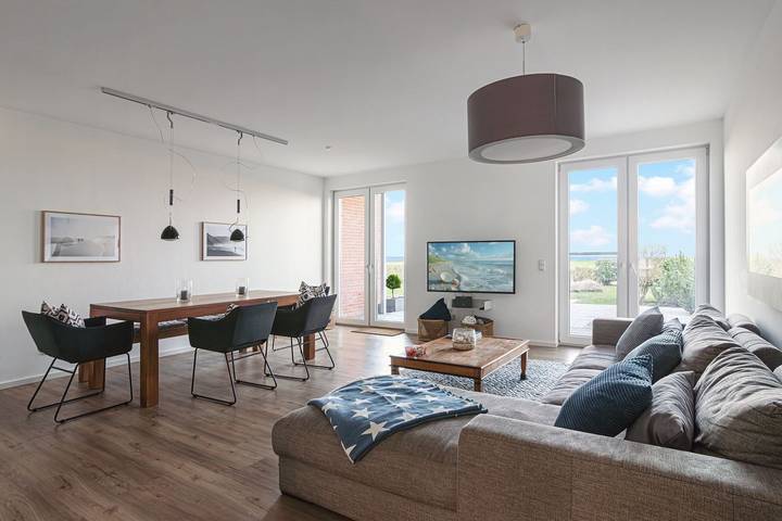Ferienwohnung für 4 Personen, mit Terrasse und Garten an der Kieler Bucht