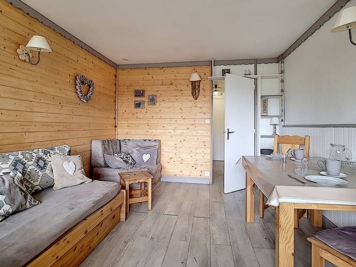 Chalet voor 2 personen, met terras in Saint-Martin-de-Belleville