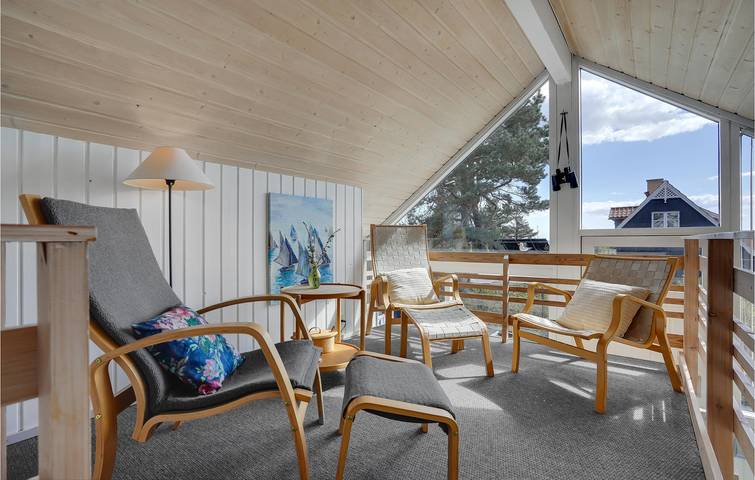 Ferienhaus für 6 Personen, mit Terrasse und Whirlpool sowie Garten und Sauna in Lyngsbæk Strand - 4