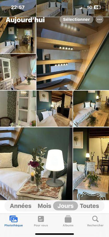 Gîte pour 2 personnes, avec terrasse et vue ainsi que vue sur le lac et jardin à Puttelange-aux-Lacs - 2