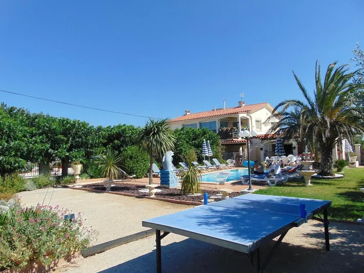 Ferienwohnung für 5 Personen, mit Ausblick und Garten sowie Pool - 1