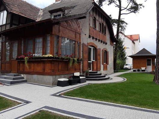 Obiekt b&b dla 2 osób, z Taras i Ogród oraz Widok w Krynica Morska
