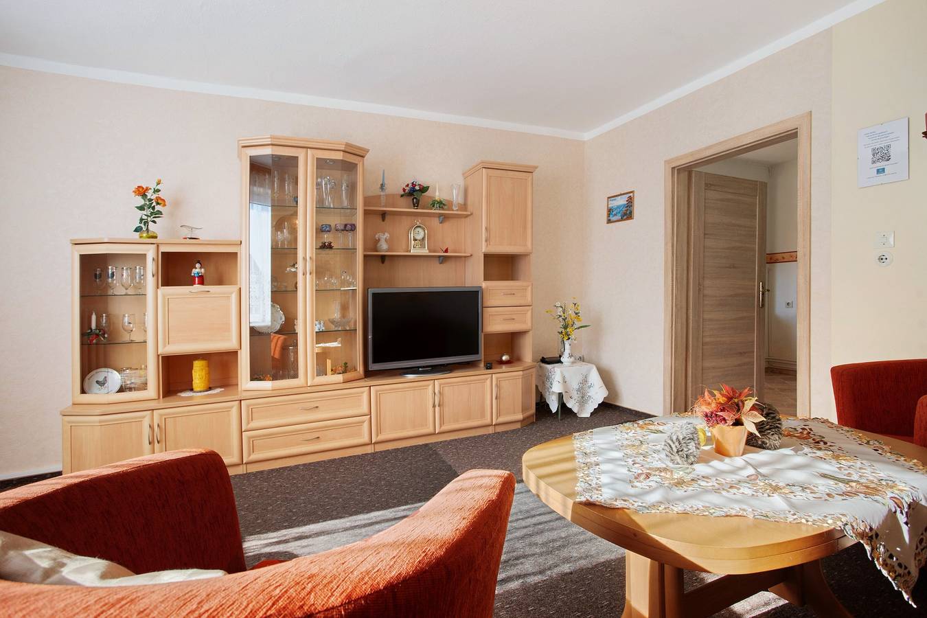 Ganze Wohnung, Apartment 'Frieda' mit gemeinsamer Terrasse, Garten und Wlan in Koserow, Bernsteinbäder