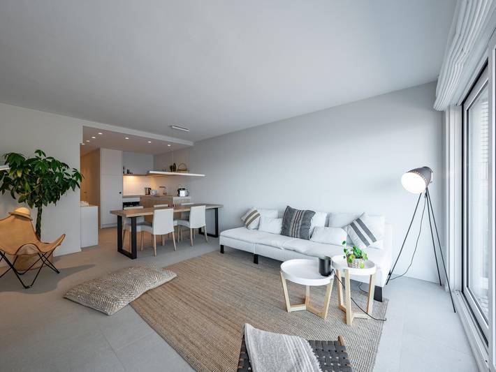 Apartament wakacyjny dla 6 osób, z Taras w Flandria