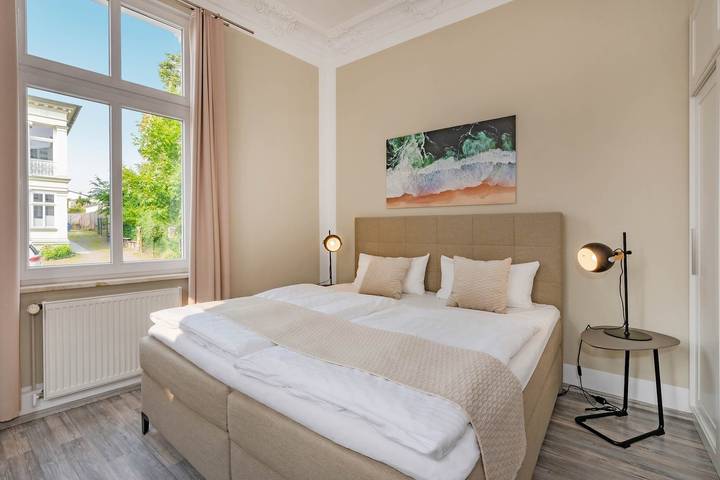 Ganze Ferienwohnung, Villa Carmen Sandburg in Drei Kaiserbäder, Heringsdorf