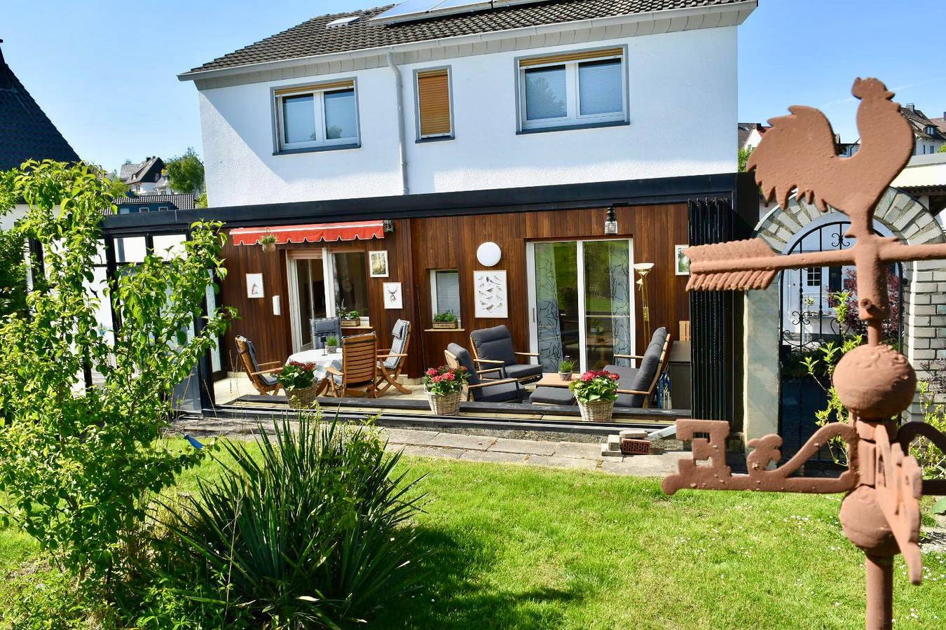 Ferienhaus 'Fuchsbau Voßwinkel' mit privater Terrasse, eigenem Garten und Wlan in Arnsberg, Hochsauerlandkreis