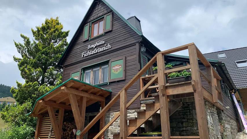 Chalet für 8 Personen, mit Terrasse, mit Haustier im Erzgebirge - 3