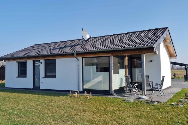 Ferienhaus für 4 Personen, mit Garten und Sauna, mit Haustier
