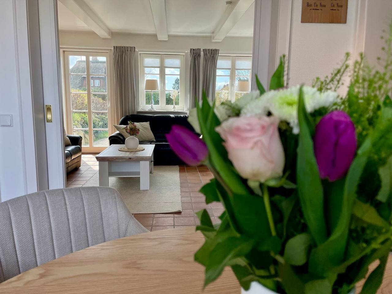 Ganze Wohnung, 2 Jan: 65qm auf 2 Ebenen (Eg und Og) für bis zu 3 Personen mit eigener Terrasse in Keitum, Sylt (Gemeinde)