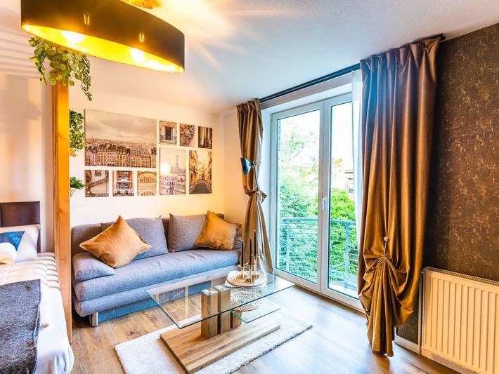 Gîte pour 2 personnes, avec balcon à Detmold