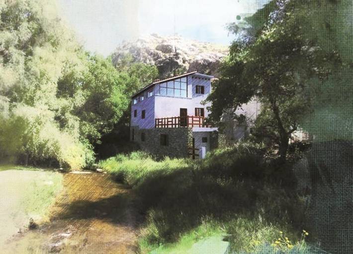 Casa rural para 4 personas, con Terraza además de Jardín y Vistas en Santiago-Pontones
