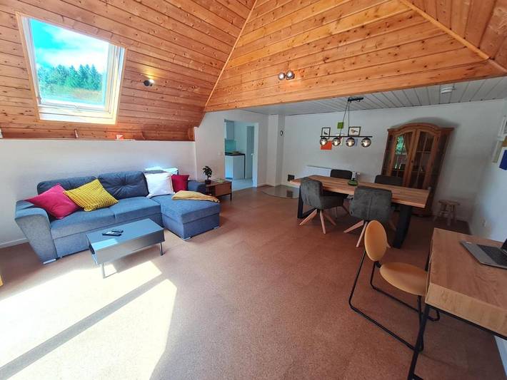 Ferienhaus für 8 Personen, mit Garten und Ausblick, mit Haustier in Darstein