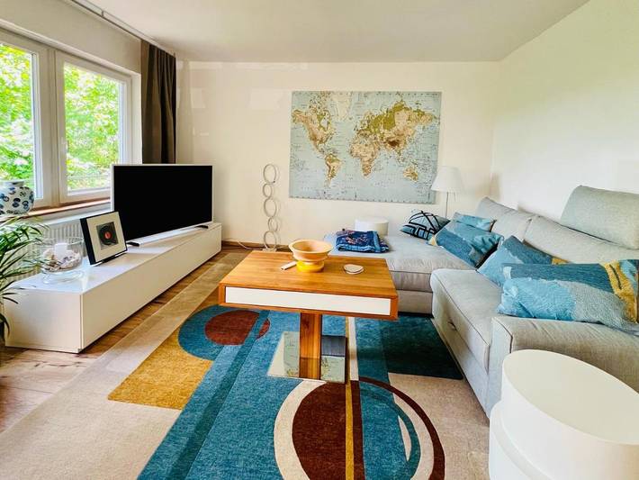 Ferienwohnung für 2 Personen, mit Ausblick und Garten, kinderfreundlich - 1