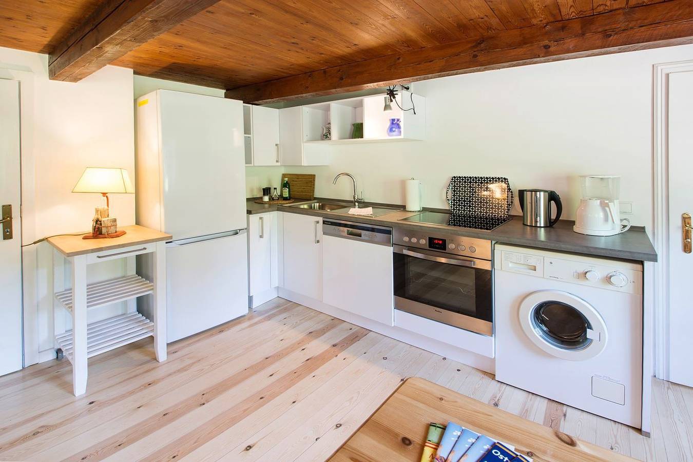 Ganze Wohnung, Kuhstall - Kamin, Dusche, Netflix, Terrasse, Sauna, strandnah, kinderfreundlich in Hasselberg, Schleswig-Flensburg