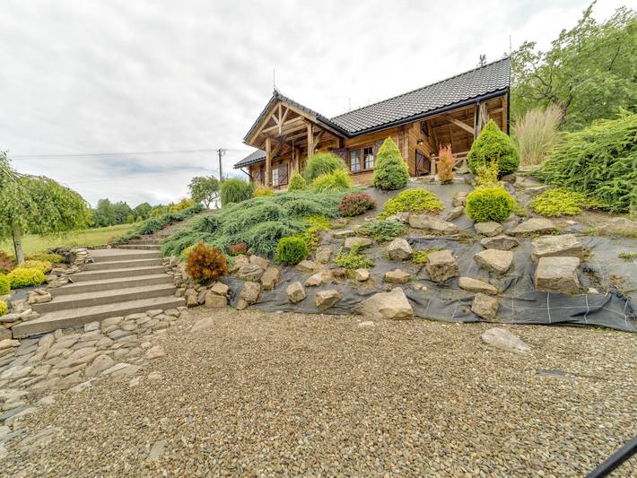 Dom dla 6 osób, z taras i ogród w Karpaty (Polska)