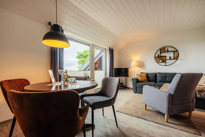 Ferienwohnung für 4 Personen, mit Balkon und Ausblick im Harz