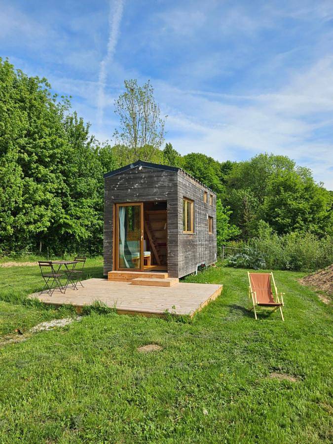 Maison de vacances pour 2 personnes, avec jardin ainsi que vue et terrasse