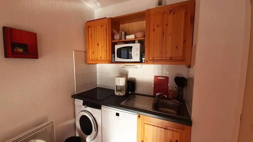 Chalet pour 5 personnes, avec balcon dans Valfréjus - 2