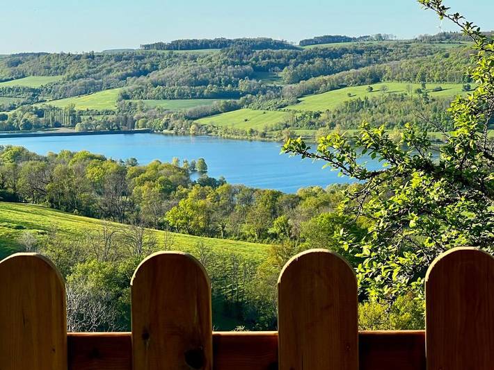 Maison de vacances pour 6 personnes, avec vue ainsi que jardin et vue sur le lac
