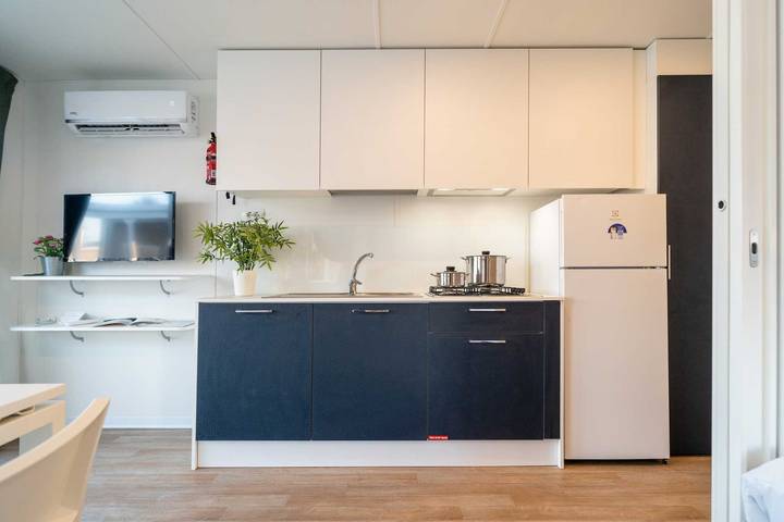 Appartamento intero, La Risacca Family Camping Village Lodge Comfort für 5 Personen in Porto Sant'Elpidio, Provincia di Fermo
