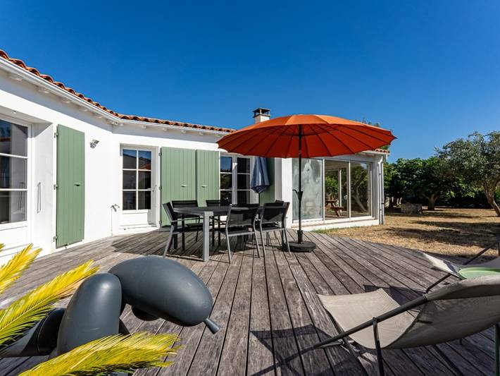 Location de vacances pour 6 personnes, avec Terrasse et Jardin à Sainte-Marie-de-Ré