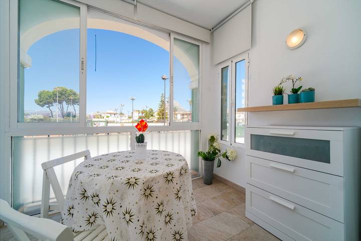 Location de vacances pour 3 personnes, avec Terrasse à Playa del Arenal