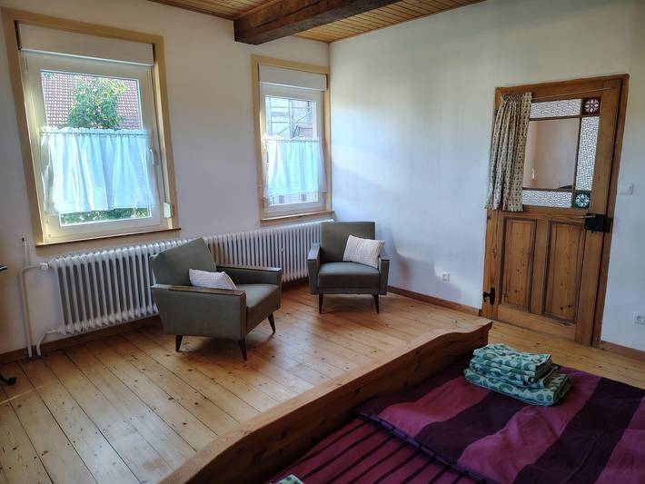 Ganze Ferienwohnung, Wohnung in alten Fachwerkhaus im Vogelsberg im 1 Obergeschoss in Romrod, Vogelsberg Region