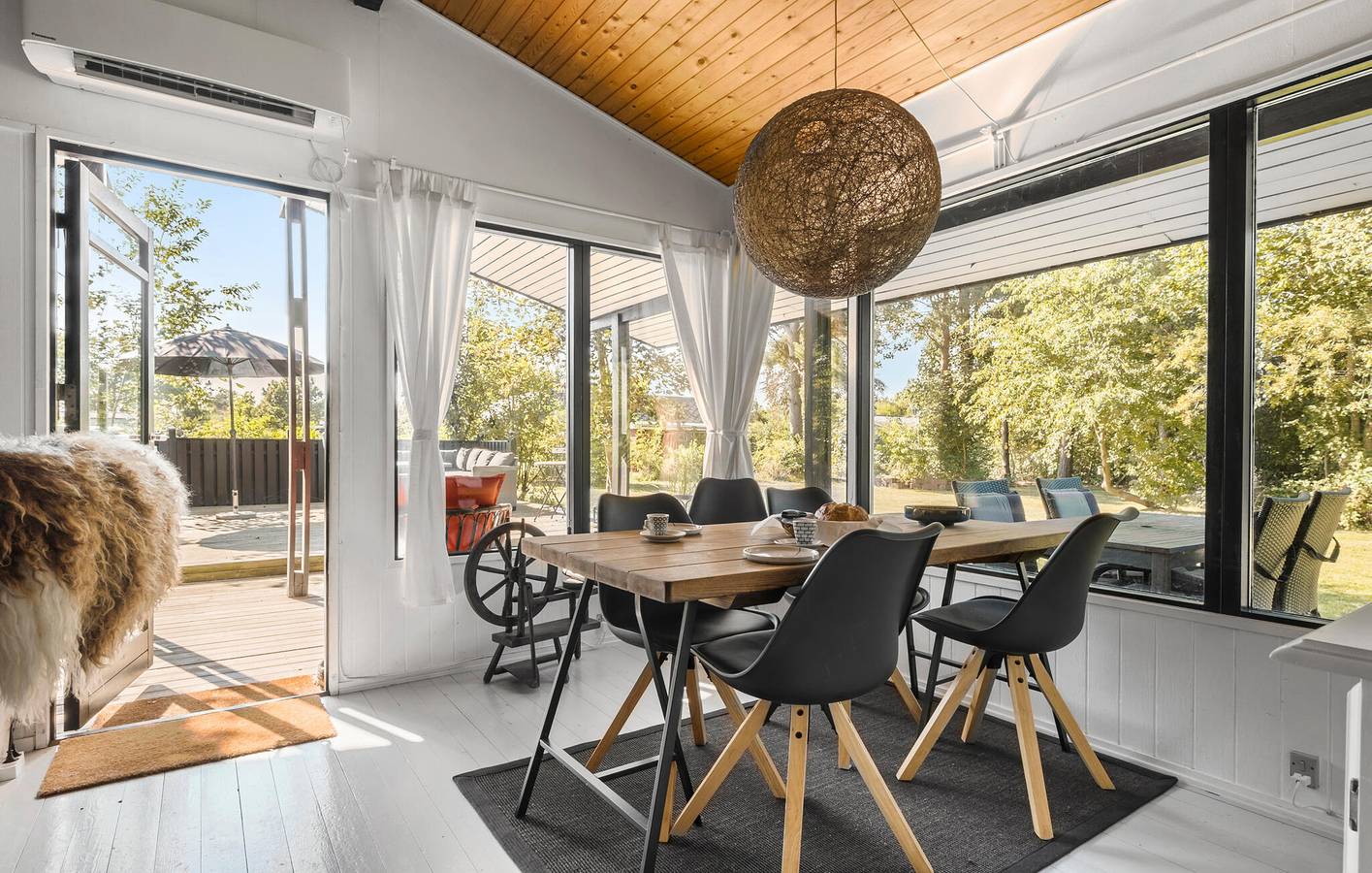 Ferienhaus für 5 Personen mit Terrasse in Kaldred, Kalundborg und Umgebung