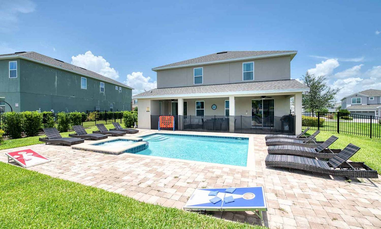 Beautiful Villa with first class amenities on Encore Resort at Reunion, Orlando Villa 4502 in Reunion (FL), Four Corners