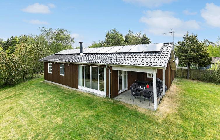 Ferienhaus für 6 Personen mit Terrasse in Ertebølle, Limfjord in Nordjütland