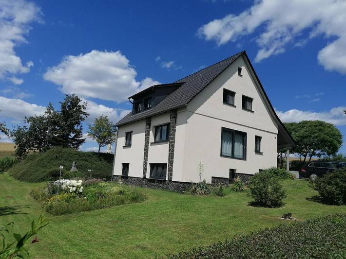 Ferienwohnung für 4 Personen, mit Garten und Ausblick in Hinterhermsdorf