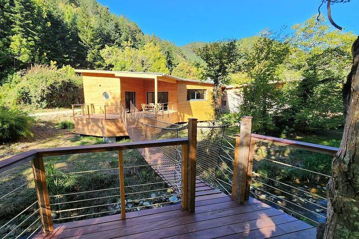 Location de vacances pour 6 personnes, avec Balcon et Jardin à Joncels