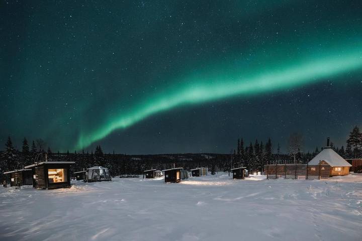 Hotel für 2 Personen, mit Ausblick und Sauna sowie Garten in Rovaniemi - 4