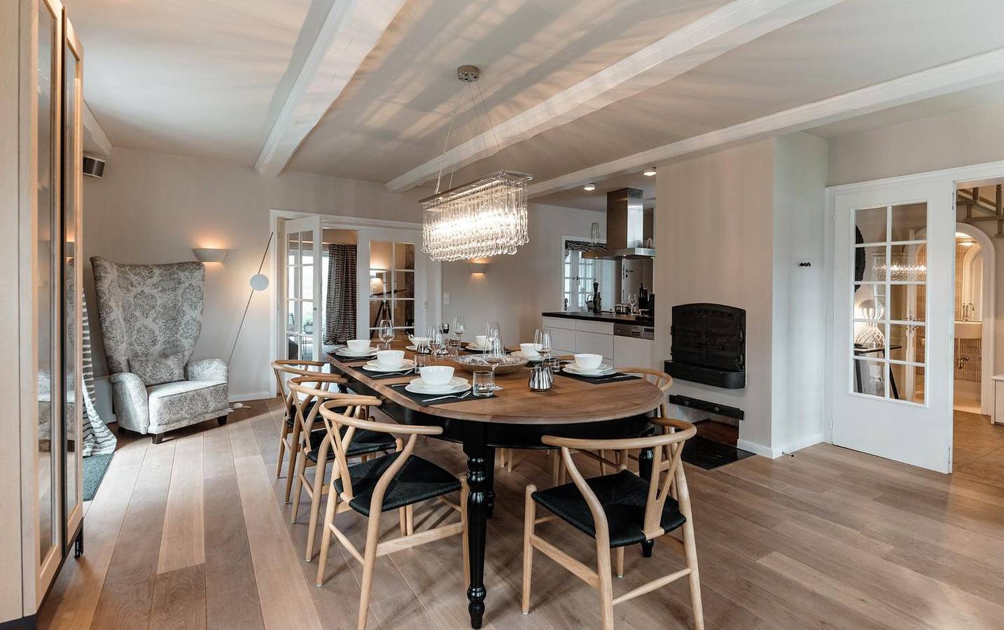 Einzelhaus unter Reet in Morsum  -Kaptainshüs-  mit viel Liebe zum Design in Sylt-Ost, Sylt (Gemeinde)