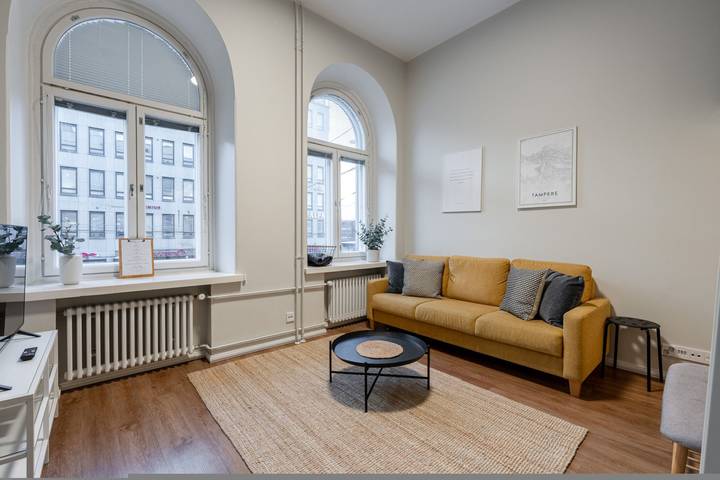 Ganze Wohnung, Renovated Loft in a Historical Downtown Building in Pirkanmaa