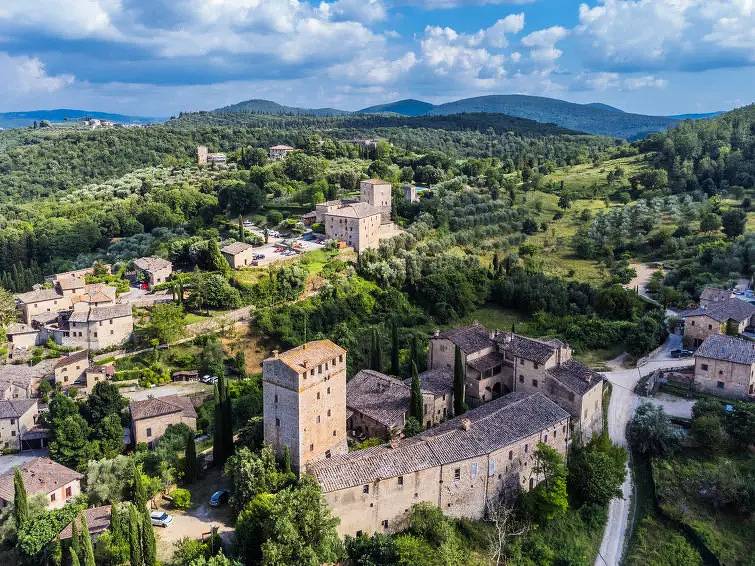 Geheel appartement, 2 kamers 2 personen in Sovicille, Chianti