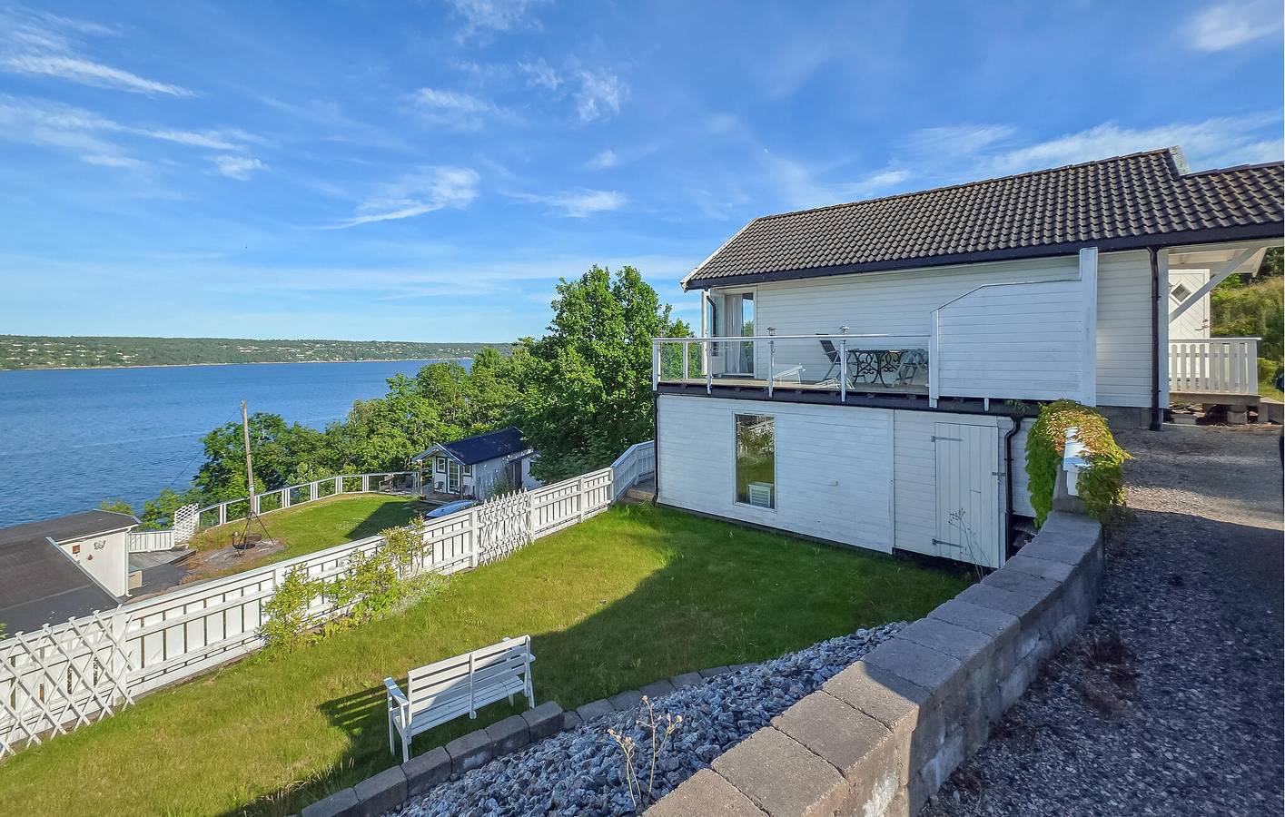 Ferienhaus für 6 Personen mit Garten in Hurum