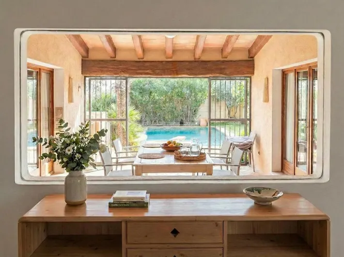 Ferienhaus für 6 Personen, mit Garten und Terrasse sowie Pool, mit Haustier - 1