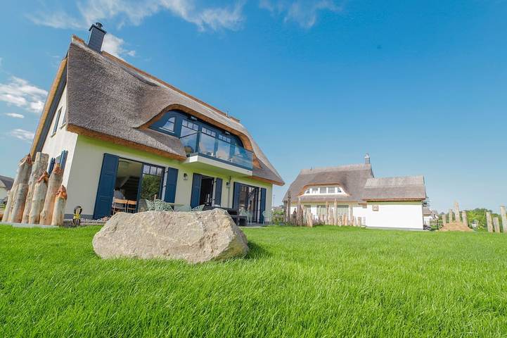 Cottage für 8 Personen, mit Balkon und Garten sowie Sauna